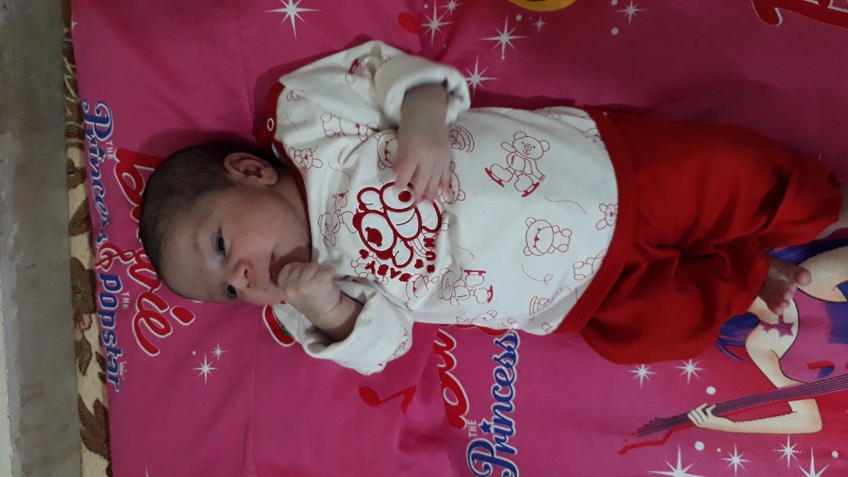 به دنیا اومدن دختر گلم
