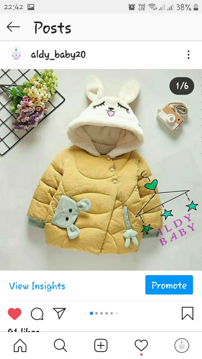 🧣👶کاپشن خوشگل برای سیسمونی👶🧣