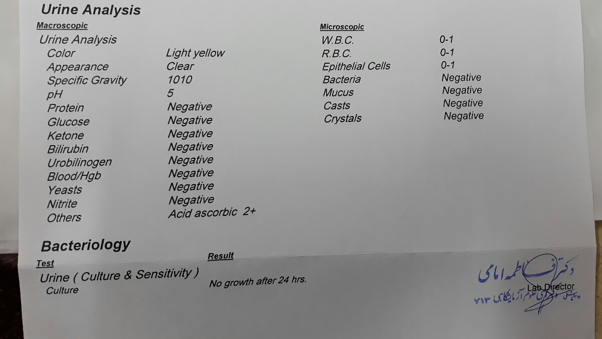 تفسیر ازمایش نوزاد هشت ماهه💉💉💉