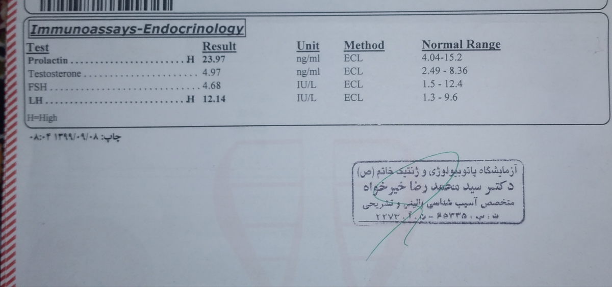 کسی بوده که شوهرش، کم تحرکی داشته باشه و درمان شده باشه؟