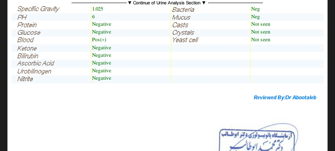 تفسیر آزمایش شوهرم.