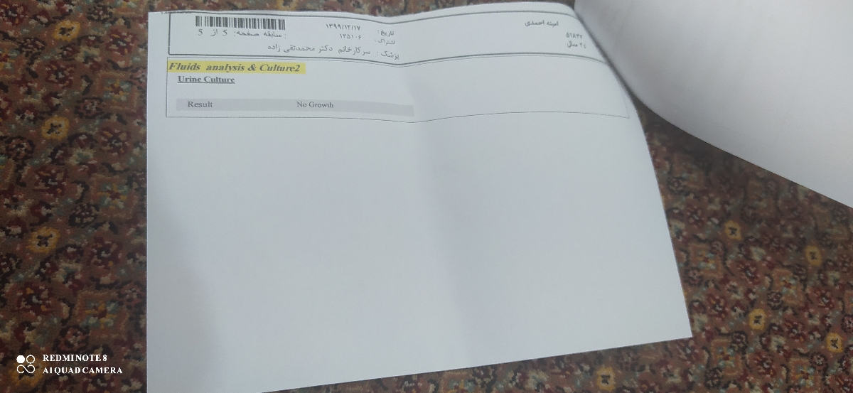 تفسیر ازمایش اولیه بارداری؟