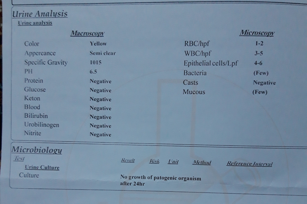 تفسیر ازمایش گلوکز لطفا