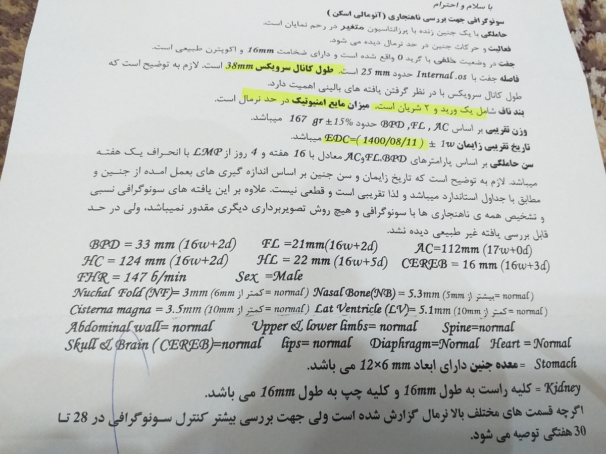 بالا بودن آلفا فیتو پرتئین در آمینوسنتز
