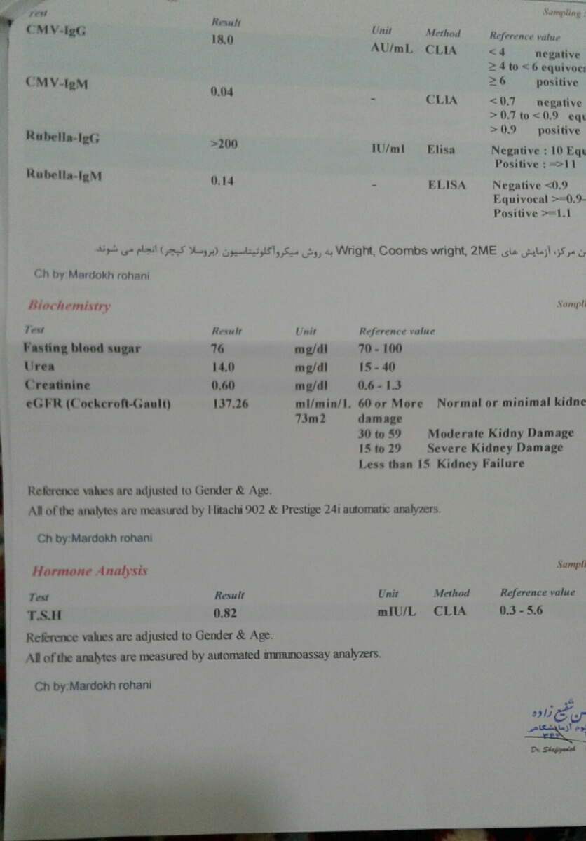 تفسیر ازمایش cmv iggمثبت