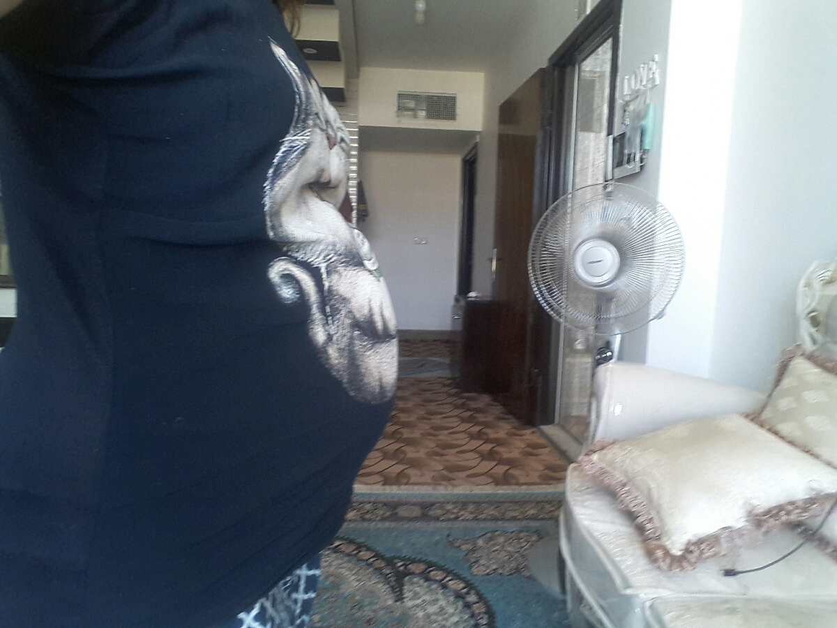 سایز شکم درماه ششم سایز شکم درماه ششم