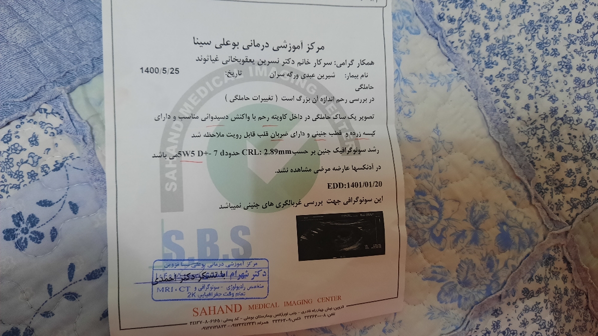 سونوگرافی هفته هفتم بارداری سونوگرافی هفته هفتم بارداری
