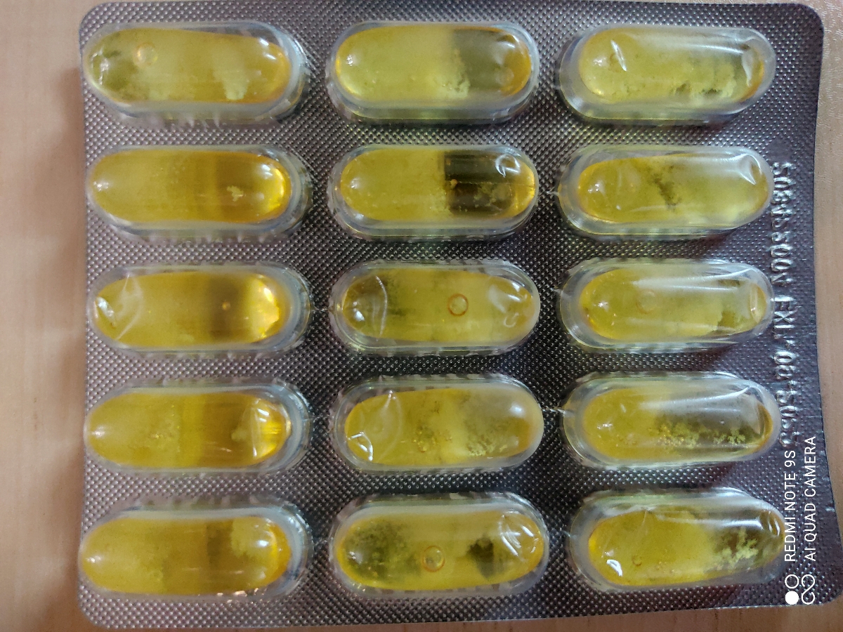 خوردن قرص امگا(روغن ماهی)