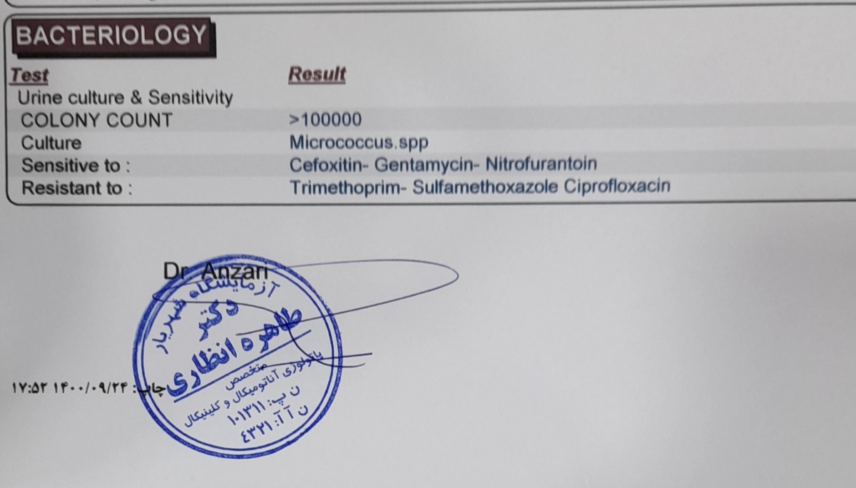 تفسیرجواب آزمایش هفته ۲۴