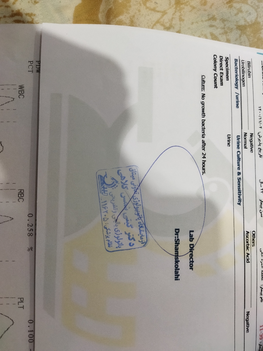 ازمایش بارداری هفته هفتم