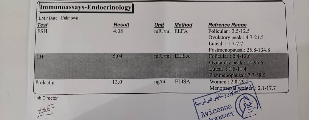 خانم دکتر عزیز لطفا آزمایشات رو نگاه میکنید و بگین چطورن خانم دکتر عزیز لطفا آزمایشات رو نگاه میکنید و بگین چطورن