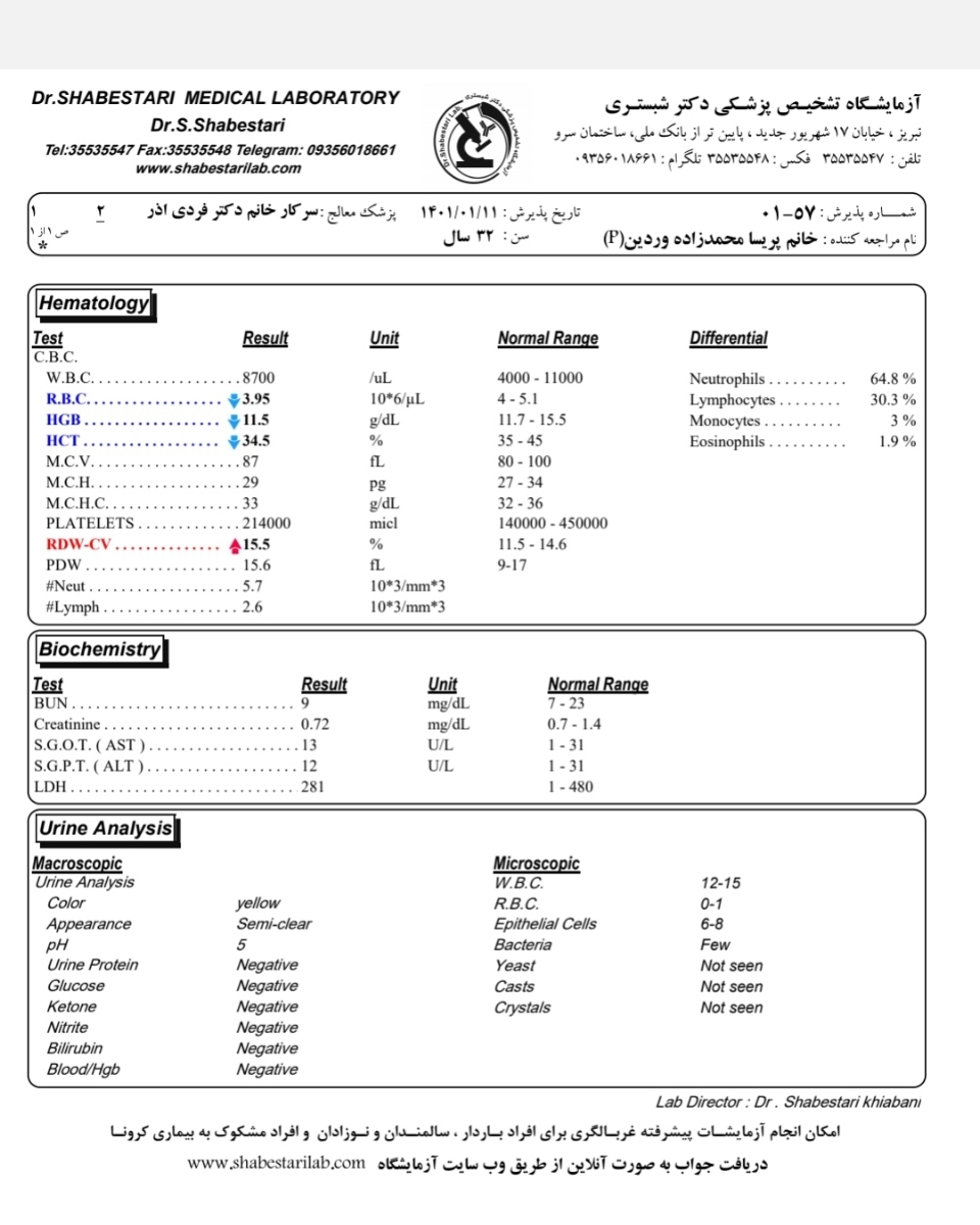 بررسی فشار خون و پره اکلامپسی