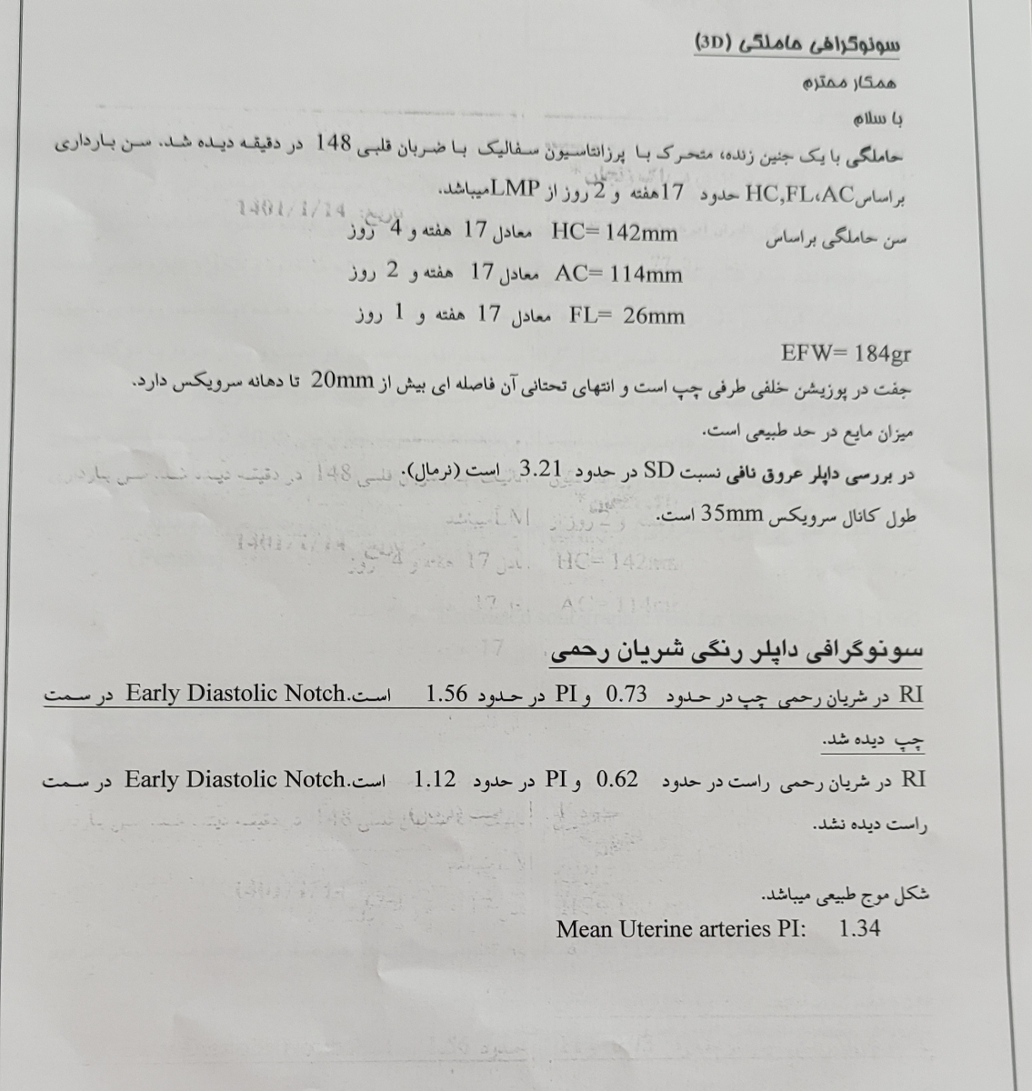 گرگرفتگی شبانه هفته هیجدهم