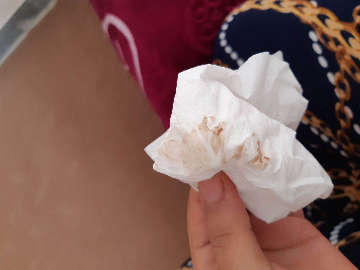 دیدن لک قهوه ای در ۳۳سیکل 🥺🥺🥺