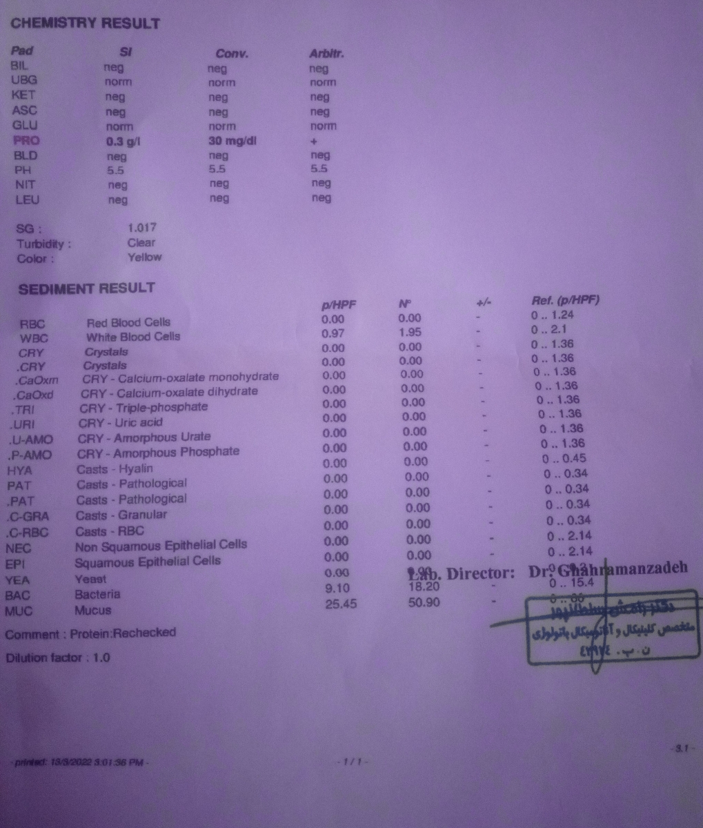 تفسیر ازمایش گلوکز ، خون و ادرار