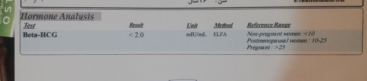جواب سونو و احتمال بارداری در شیردهی