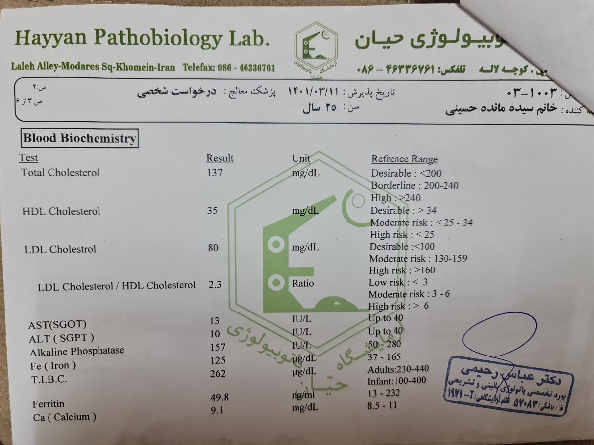 چ قرصایی بخورم