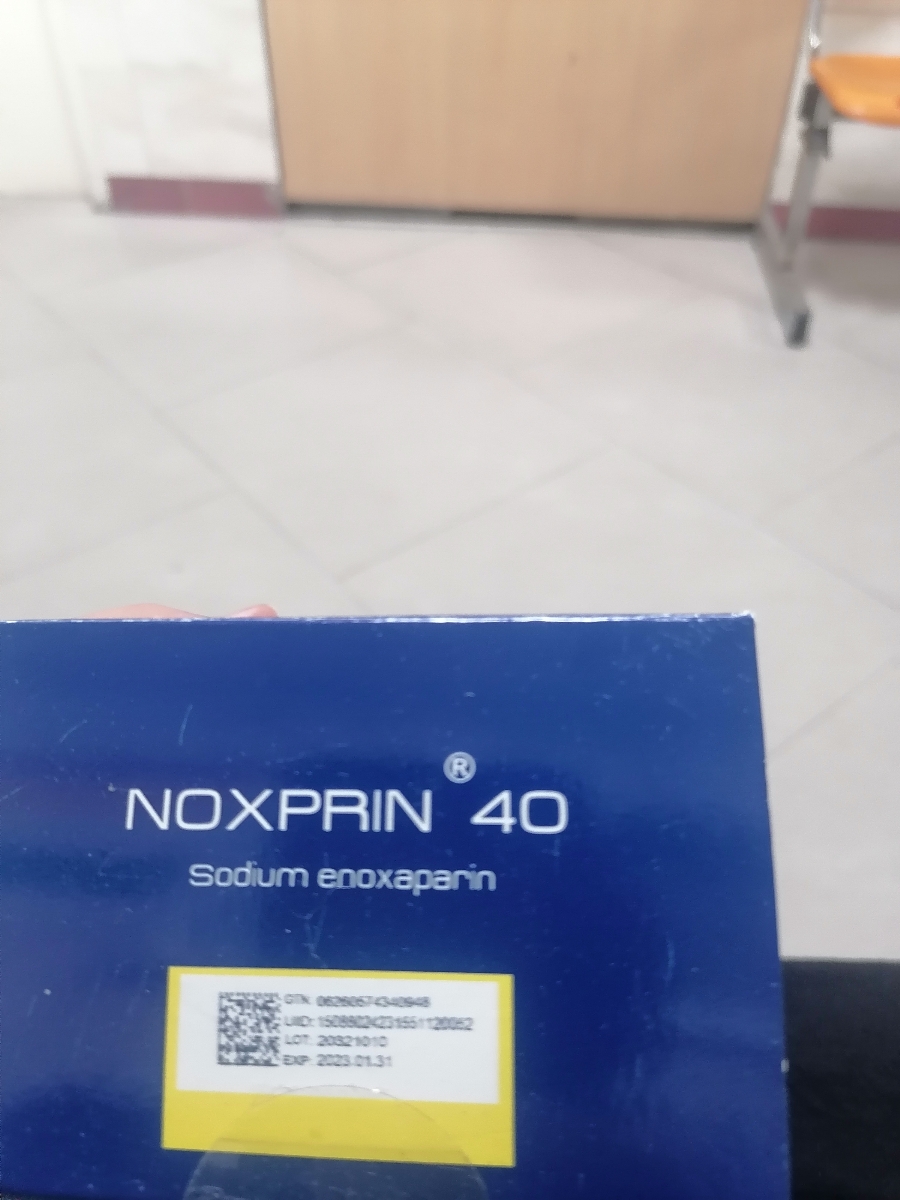 آمپول انوکسا هپارین دوز 40
