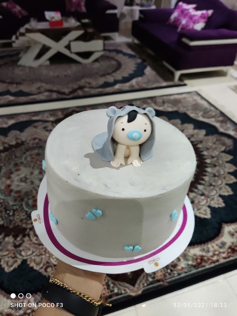 عروسک روی کیک رو هنوز توی یخچال دارم 😁😍 عروسک روی کیک رو هنوز توی یخچال دارم 😁😍