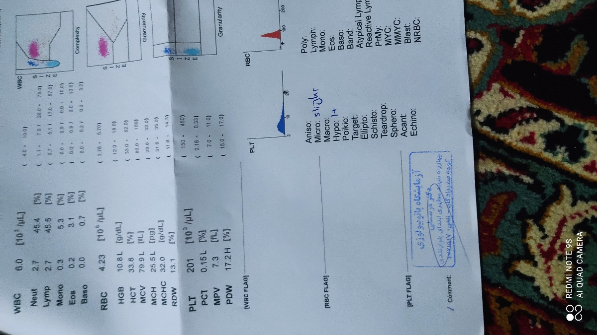 تفسیر آزمایش کودک پنج ساله