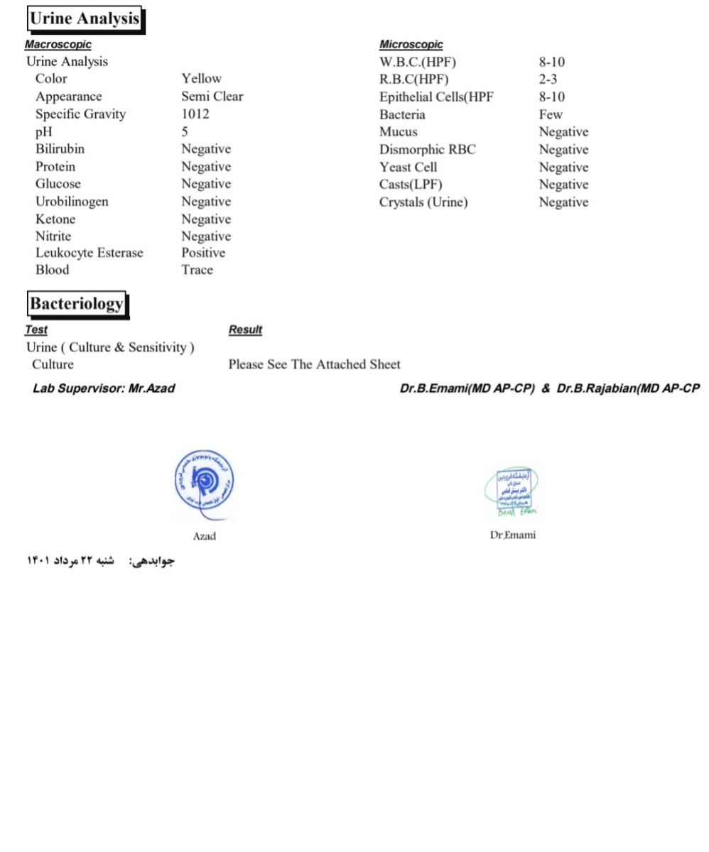 تفسیر جواب آزمایش بارداری تفسیر جواب آزمایش بارداری