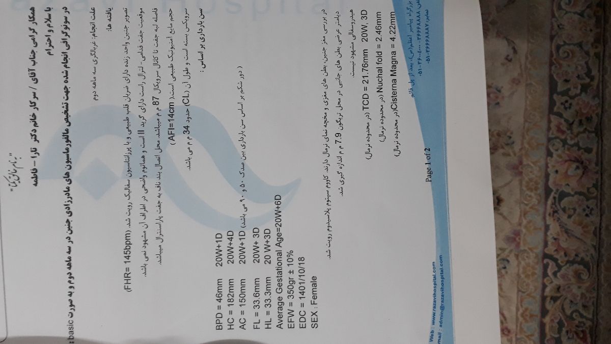 سلام لطفا سونوگرافی سه ماهه دوم رو ببنید سلام لطفا سونوگرافی سه ماهه دوم رو ببنید