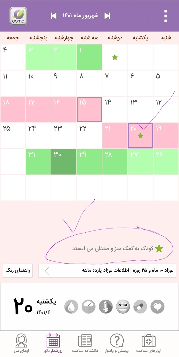 مثلا برای من اینه