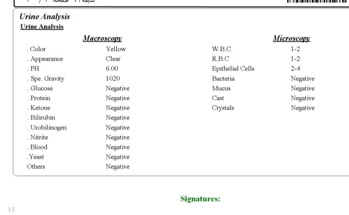 تفسیرآزمایش های اوایل بارداری
