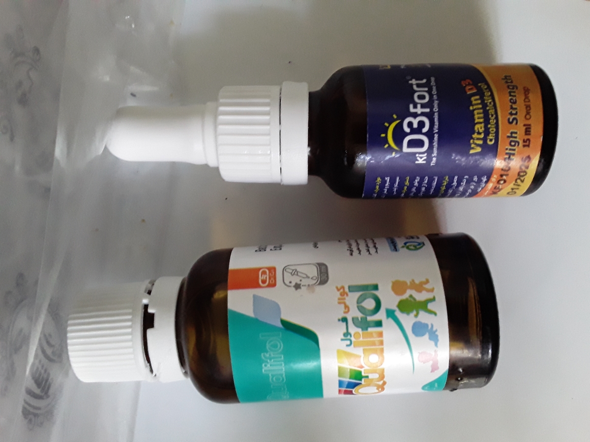 قطره کوالی فول و ویتامین د