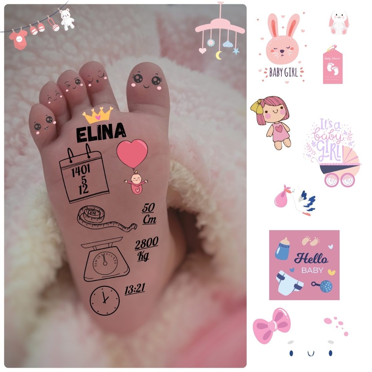 ادیت عکسهای نوزادی با قیمت مناسب ادیت عکسهای نوزادی با قیمت مناسب