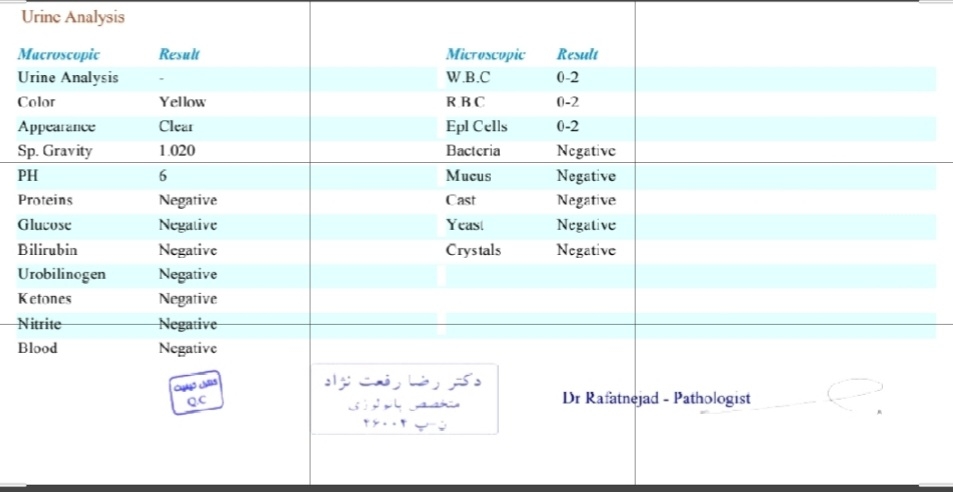 تفسیر آزمایش ۲۲ هفته بارداری