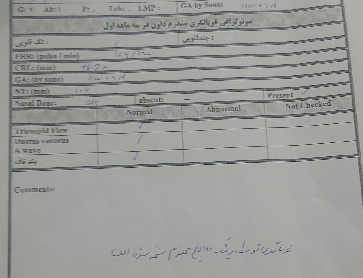 سونو انتی و ننوشتن طول سرویکس سونو انتی و ننوشتن طول سرویکس