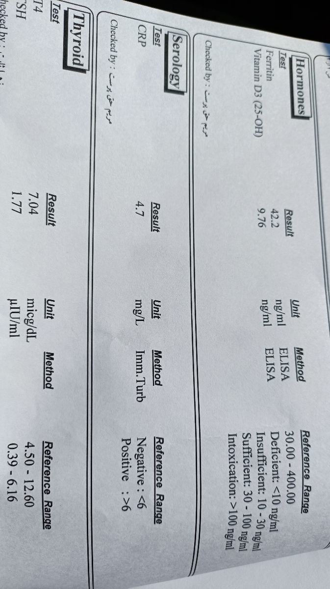 تفسیر آزمایش خون و ادرار تفسیر آزمایش خون و ادرار