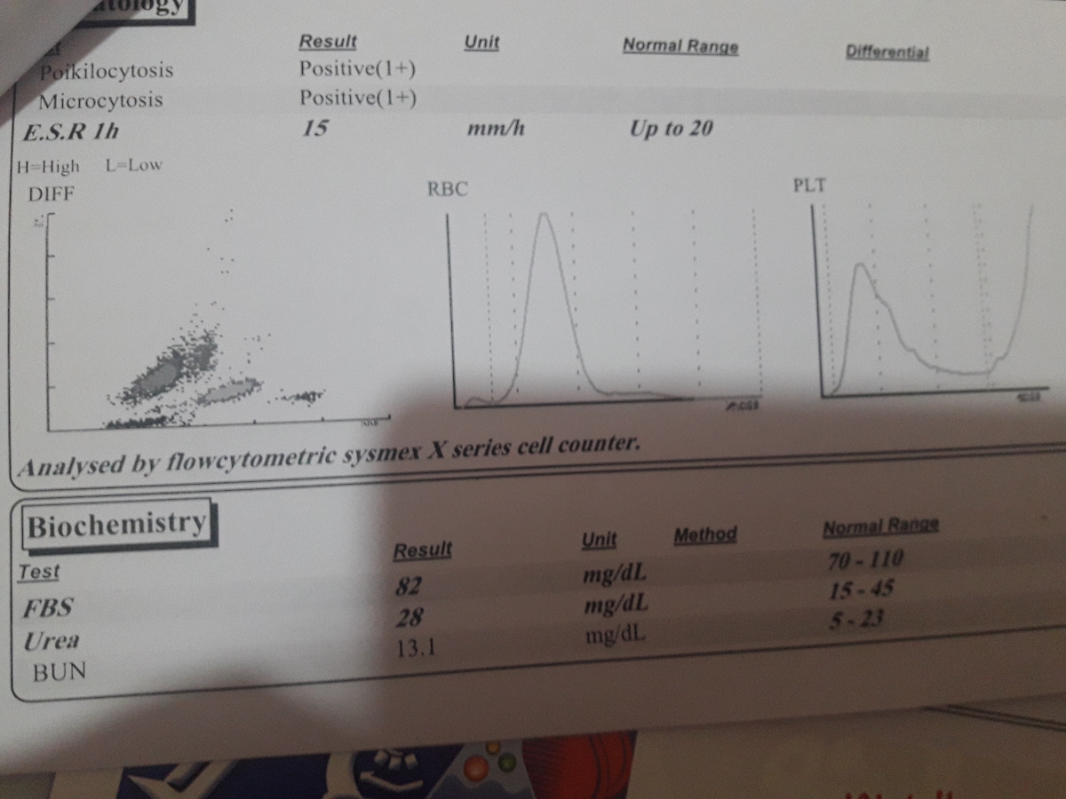 برسی جواب آزمایشات و MRI برسی جواب آزمایشات و MRI