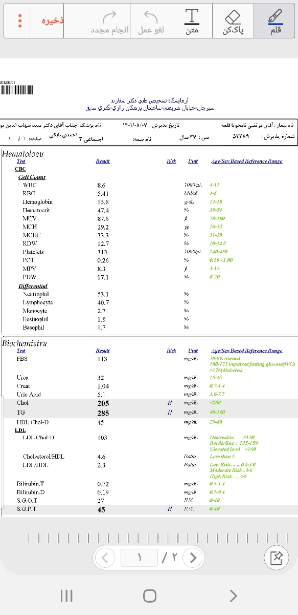 تفسیر آزمایش و آیا آزمایش کاملی است؟