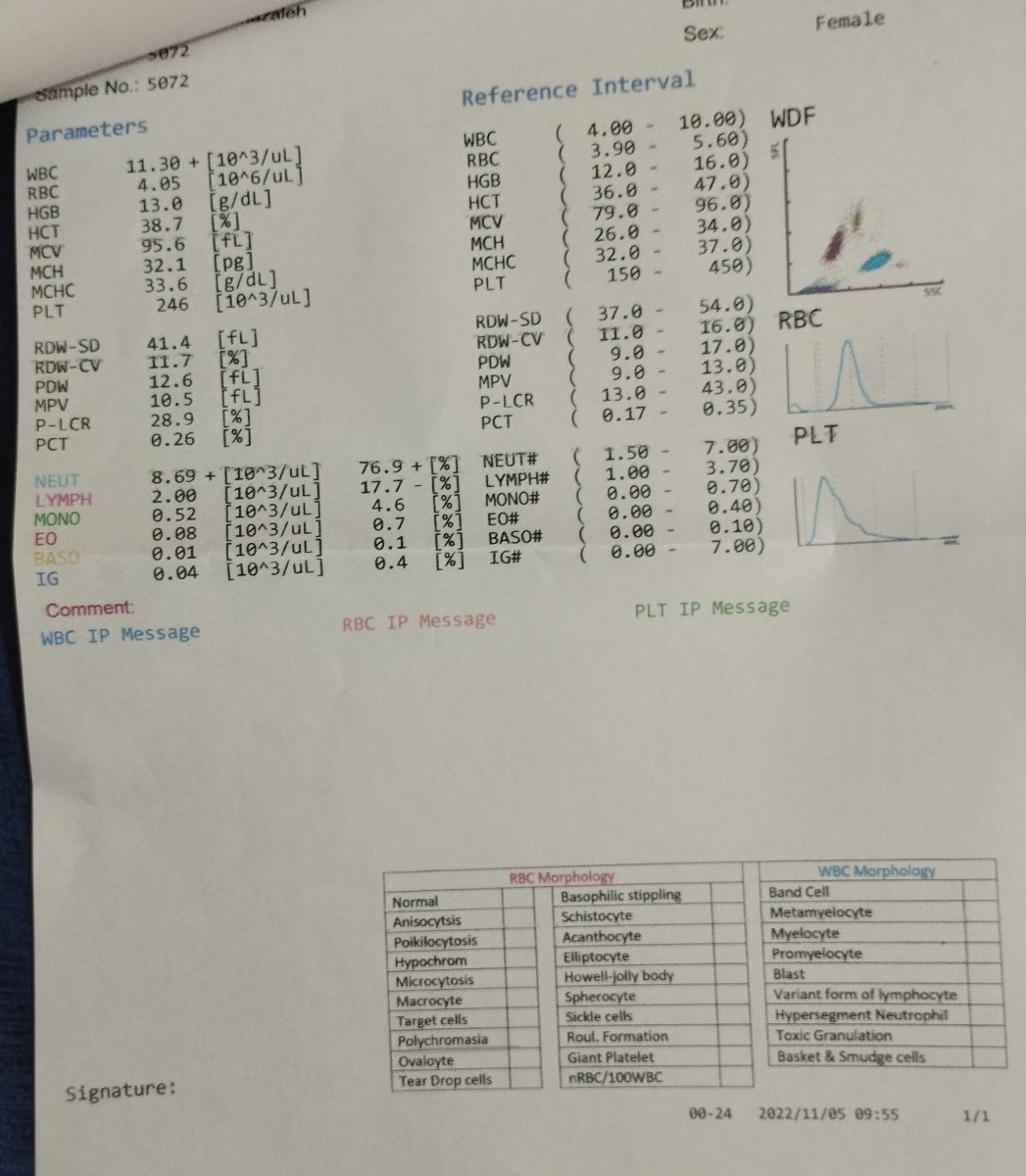 تفسیر آزمایش تحمل گلوکز و مسمومیت بارداری