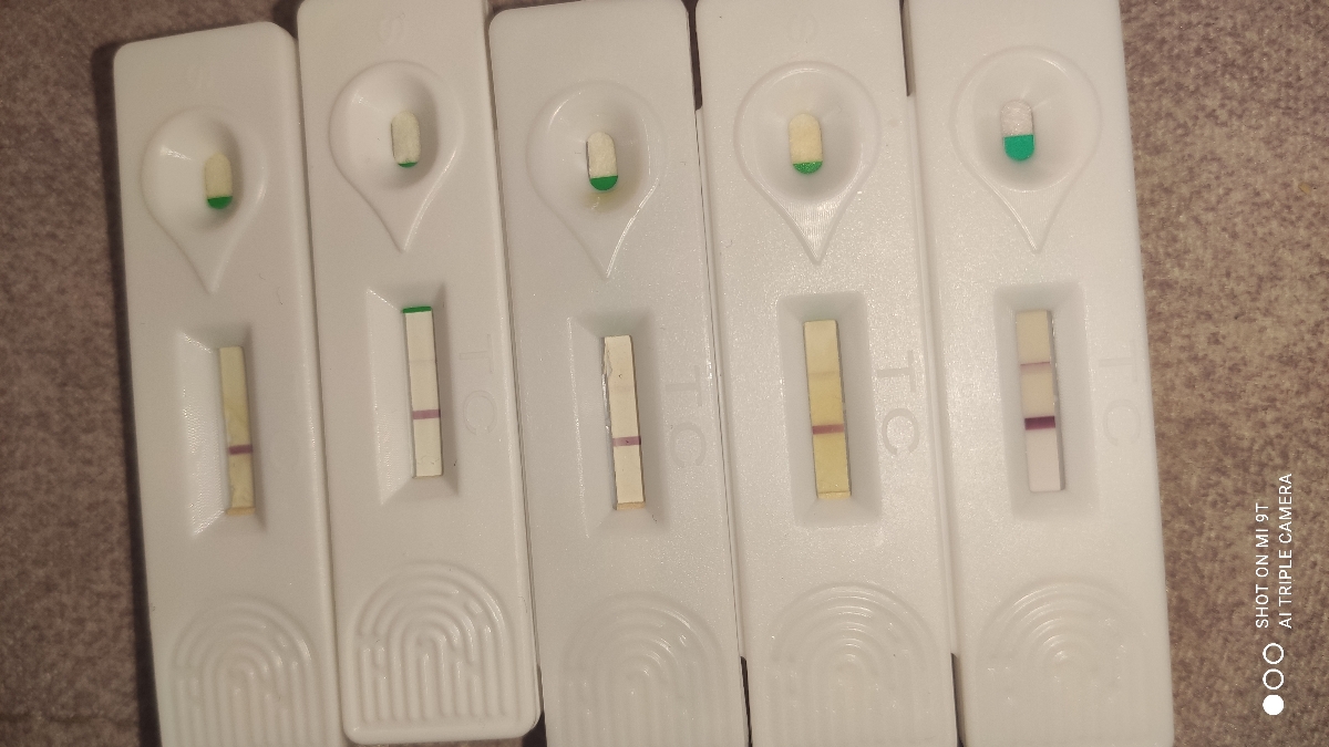 دو روز مونده به پریودم اینم جواب ازمایش بارداریم