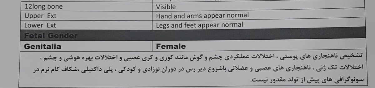 تعیین جنسیت توی سونوی آنومالی قطعیه؟🌷