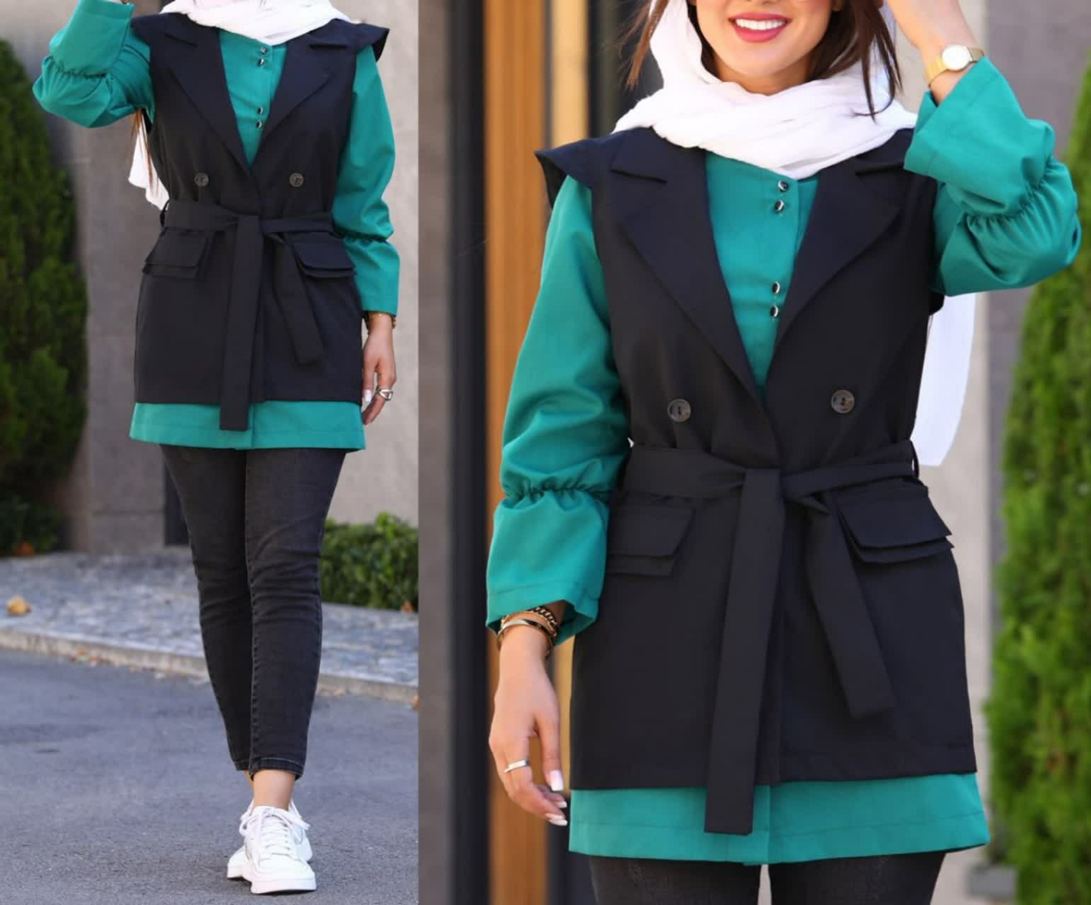 سلام مدل کت شلوار یا کت دامن یا کت سارافون میفرستین لطفاً