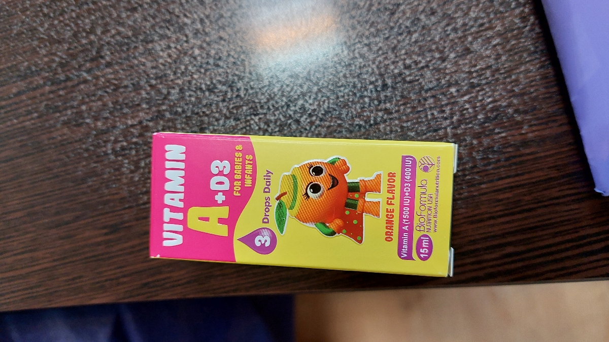 بالا آوردن قطره ویتامین AD بالا آوردن قطره ویتامین AD