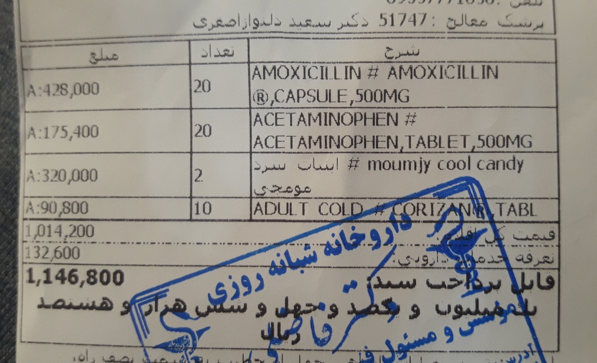 سرماخوردگی و قرص های مجاز