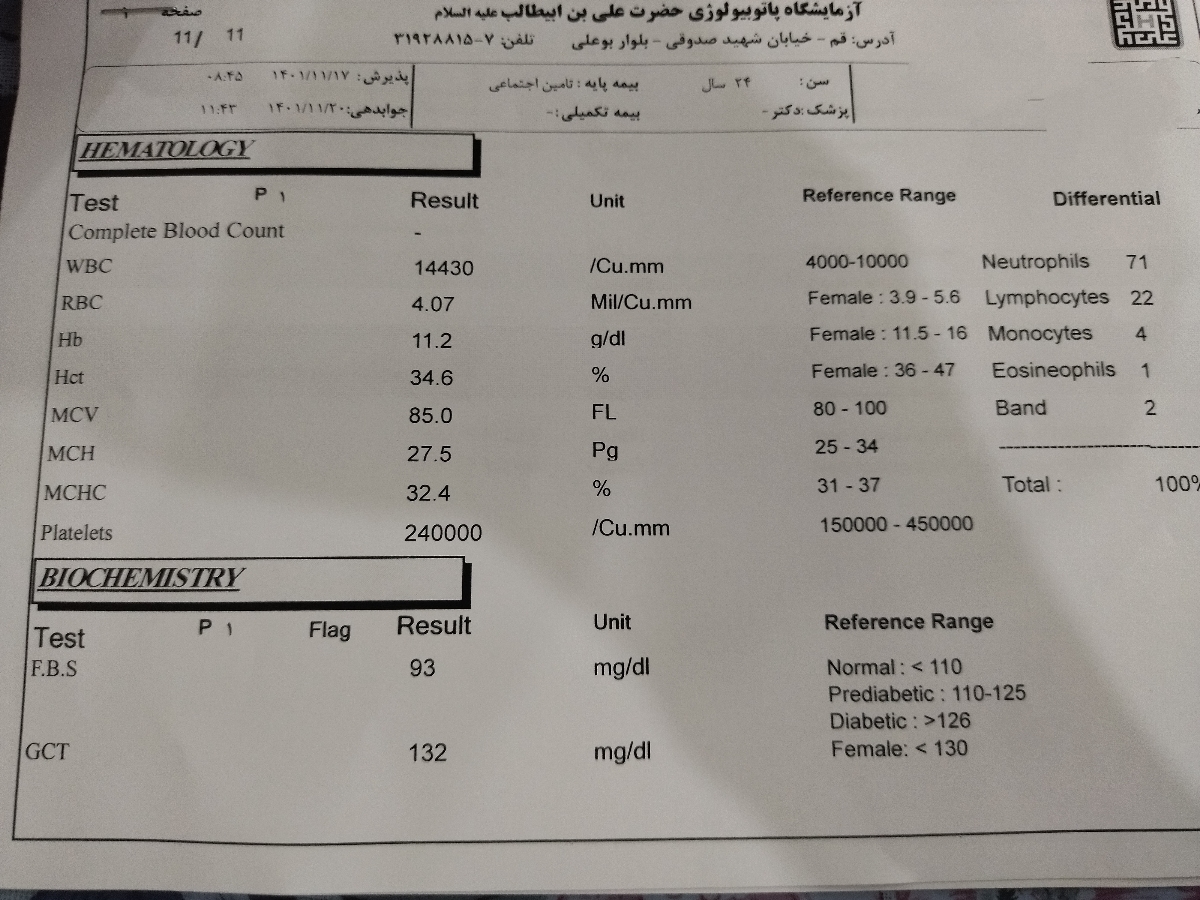 سلام ،این آزمایش های خون و تست تحمل گلوکز رو برام تفسیر میکنید بیزحمت ؟؟ سلام ،این آزمایش های خون و تست تحمل گلوکز رو برام تفسیر میکنید بیزحمت ؟؟