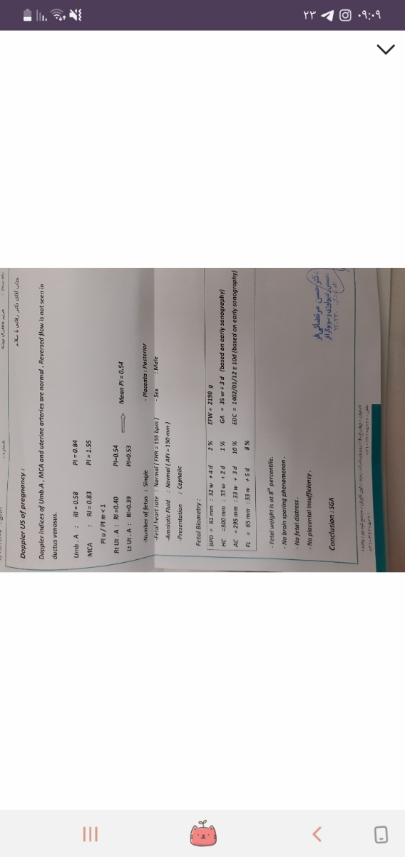 کلسیفه شدن جفت کلسیفه شدن جفت
