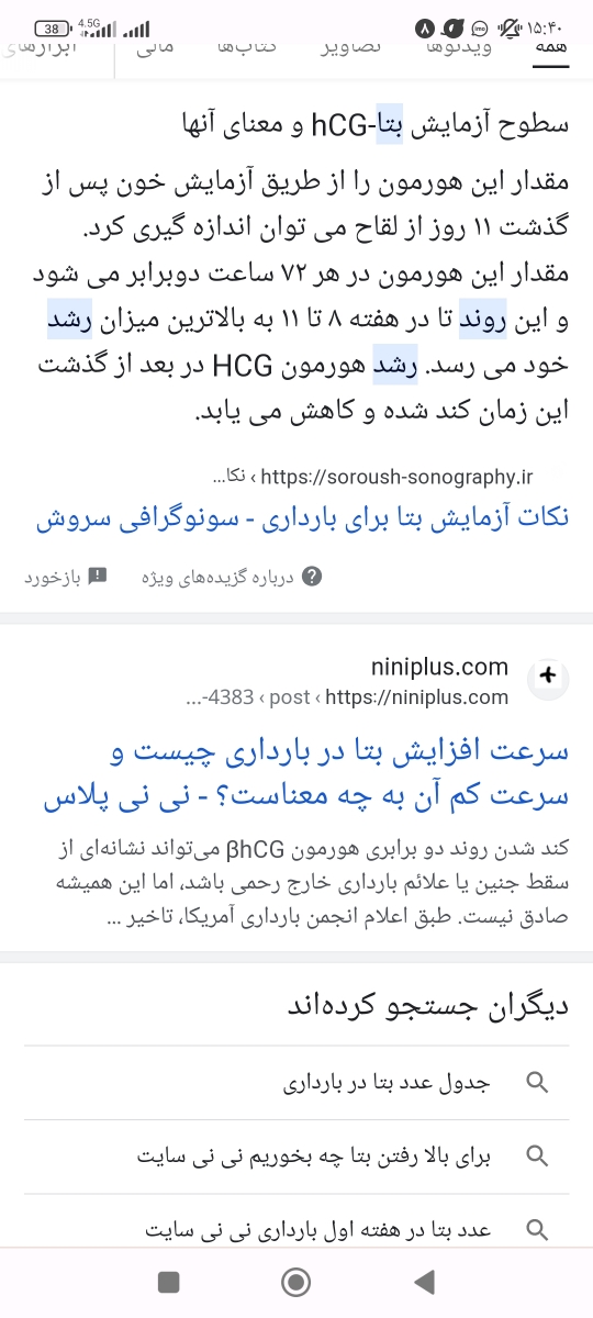 افزایش کند رشد بتا افزایش کند رشد بتا