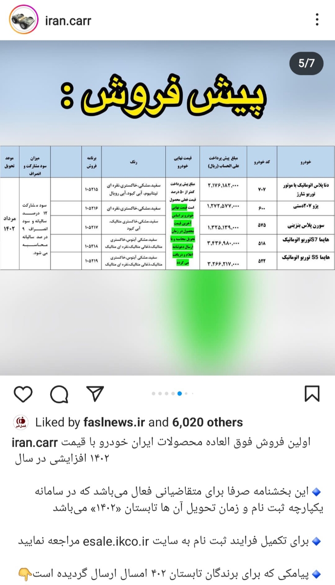 شرایط بعد از ثبت نام ایران خودرو