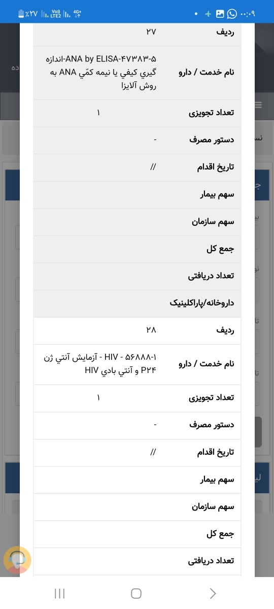 آزمایشات مربوط به سقط مکرر آزمایشات مربوط به سقط مکرر