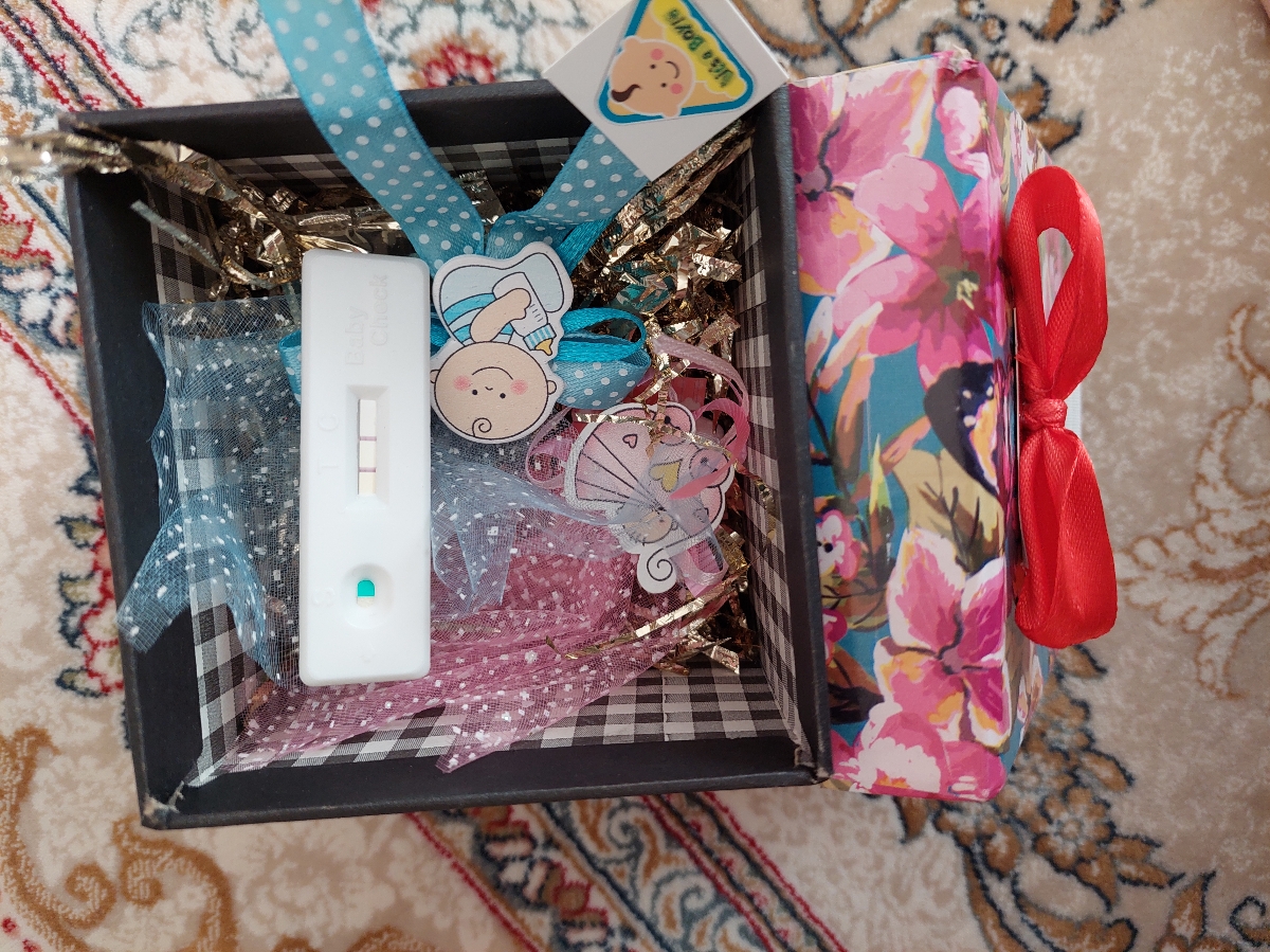 عکس از بی بی چک مثبتتون بفرستید و بگید چند روز قبل یا بعد موعد بوده😍