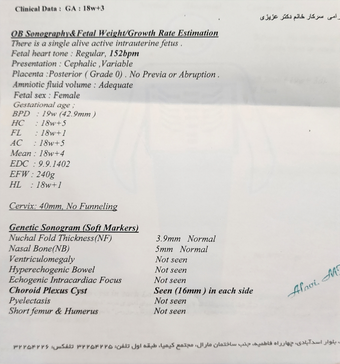 سلام تفسیر سونوگرافی انومالی سلام تفسیر سونوگرافی انومالی