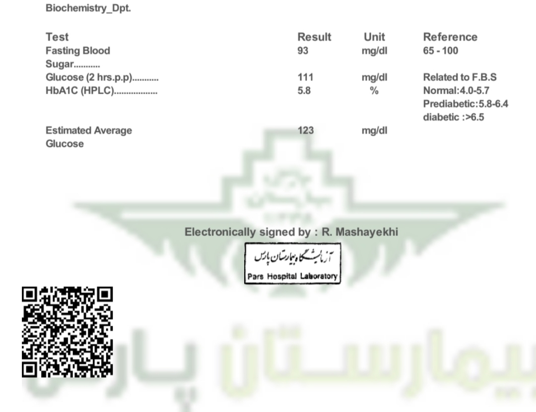 آزمایش قند در بارداری