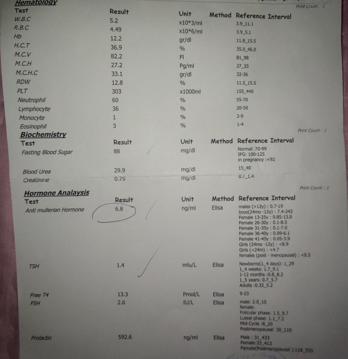 عفونت همیشگی و اقدام